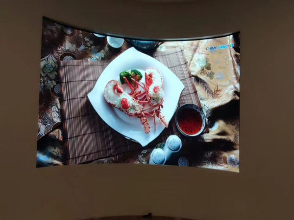永修室内P2.5弧形LED屏